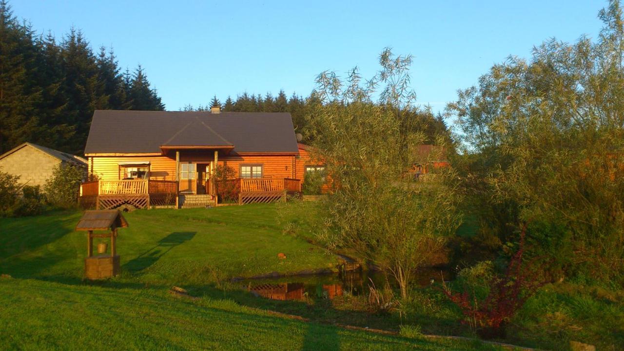 Log House Hideaway Villa Johnswell Exteriör bild
